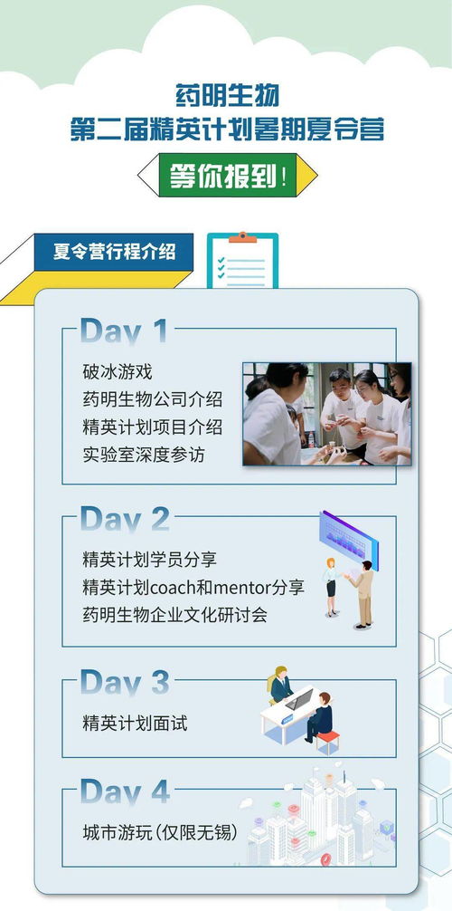 精英齊聚，預(yù)見未來 藥明生物精英計(jì)劃夏令營啟航